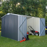 Abri de jardin en métal Colorbond gris ardoise 11,25m² EASYSHED Ma boutique